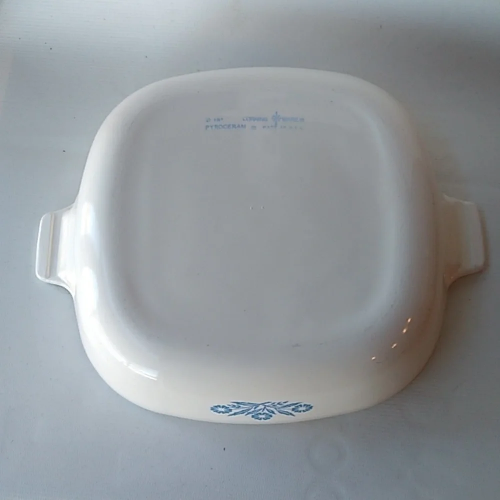 Corningware Pyroceram Blue Cornflower 8